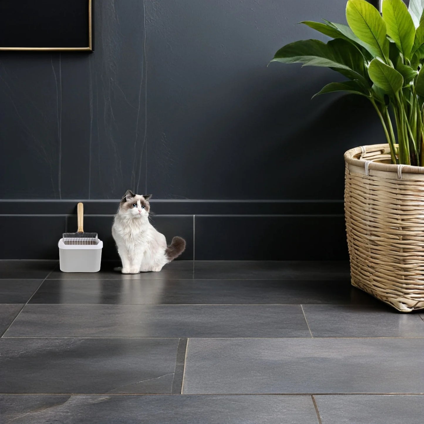 Stainless Steel Cat Litter Scoop