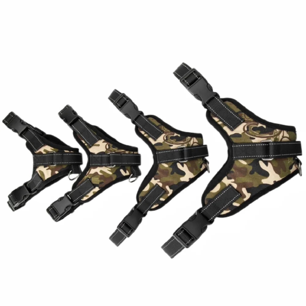 Adjustable No-Pull Reflective Dog Harness