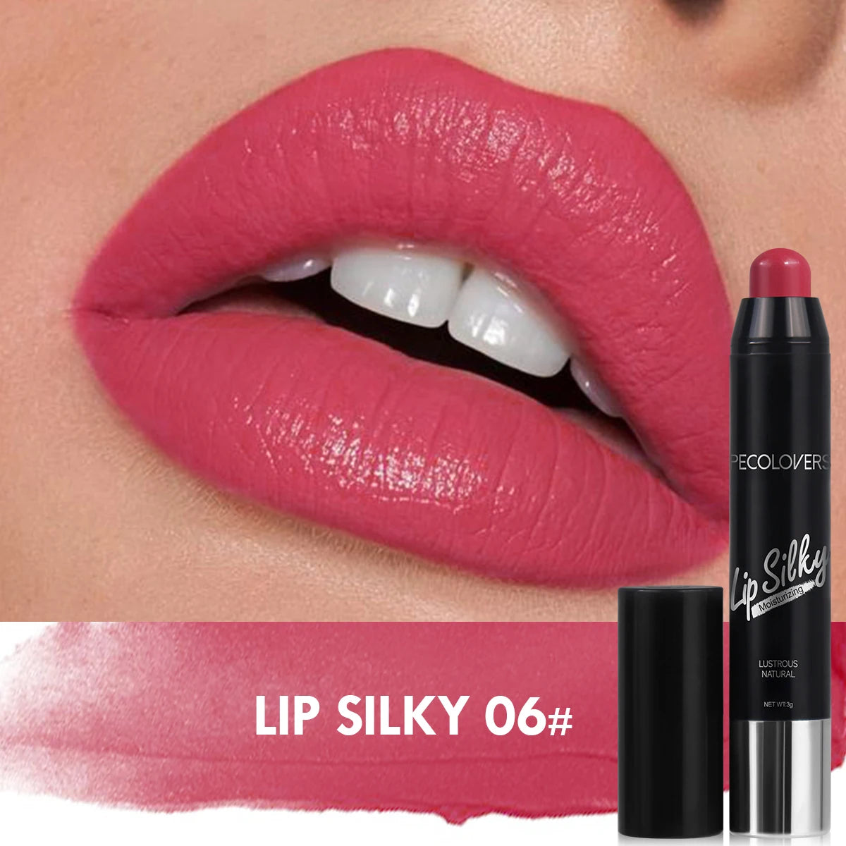 Matte Lipstick Pencil – Waterproof Long-Lasting Lip Tint”