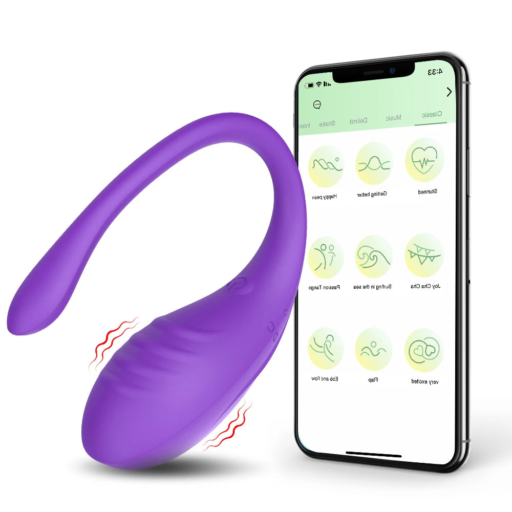 App-Controlled Wearable Mini Vibrator