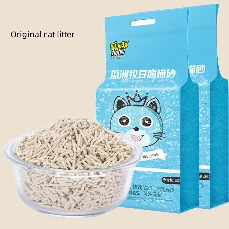 Natural Tofu Cat Litter – Green Tea Fresh