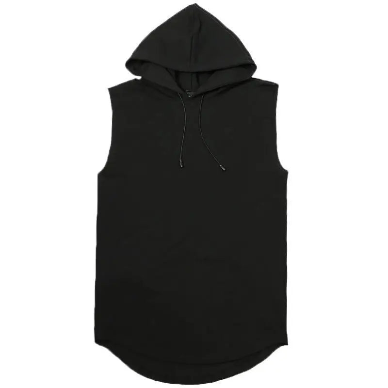 Men’s Sleeveless Hooded Tee