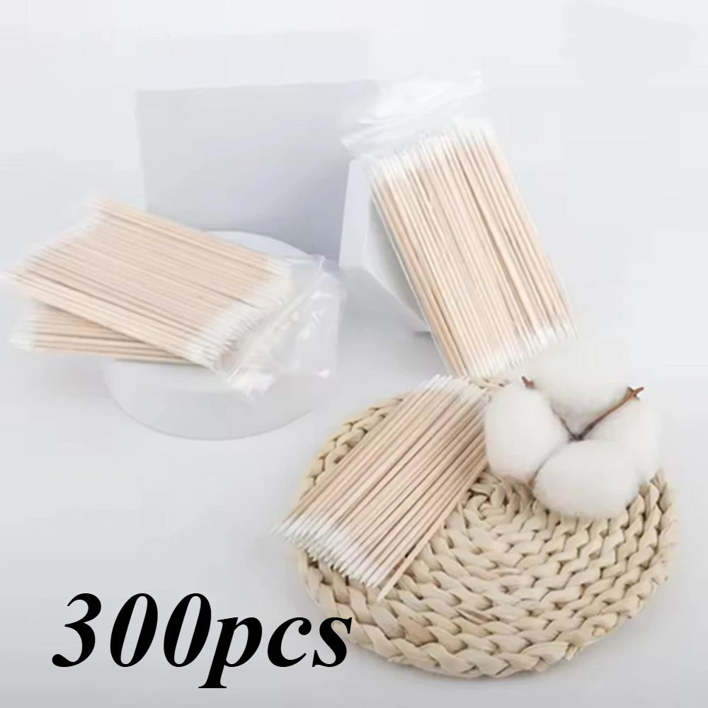 Disposable Wooden Micro Swabs for Eyelashes
