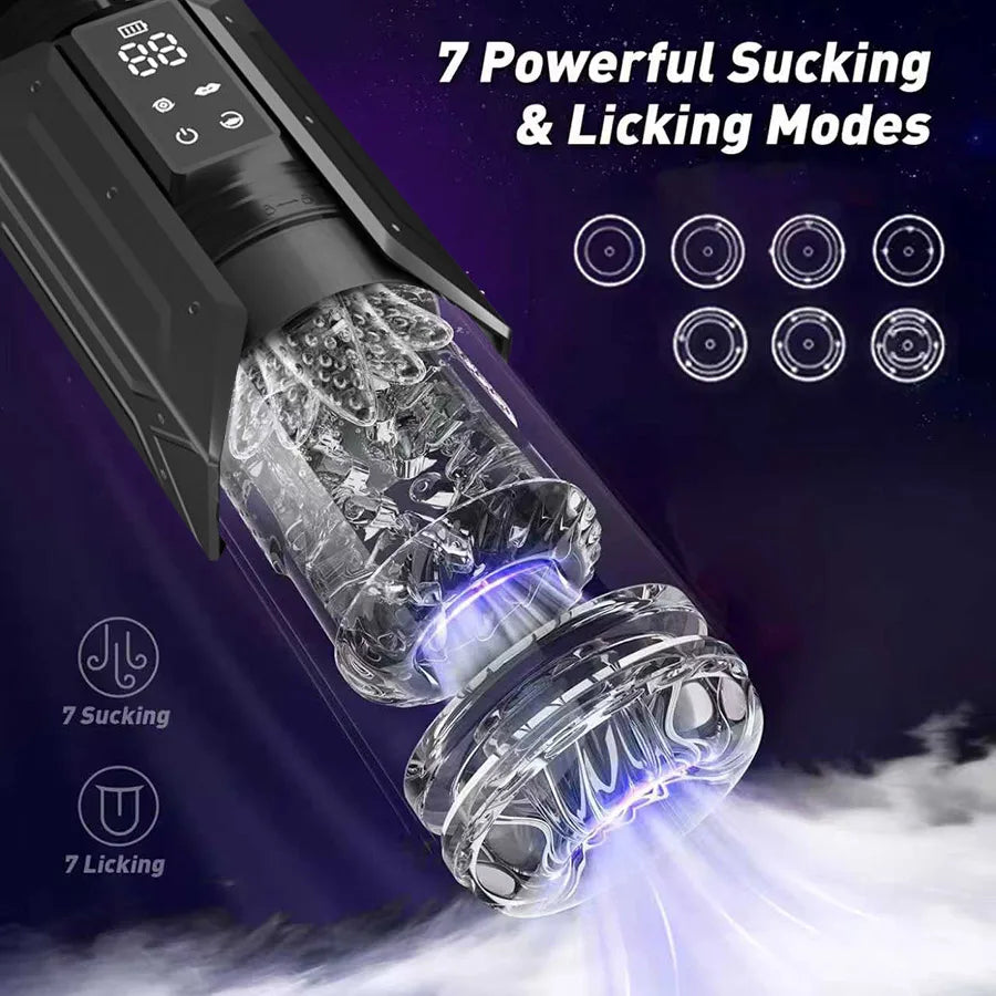 Automatic Thrusting & Rotating Male Stroker