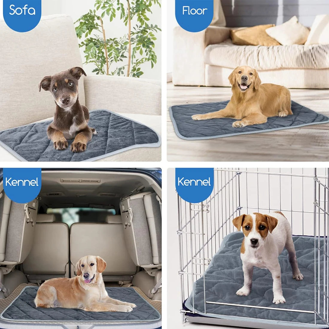 Self-Heating Pet Crate Pad