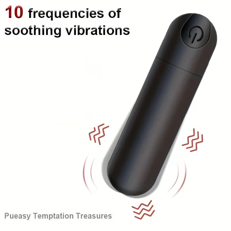 Rechargeable 10-Mode Mini Vibrator