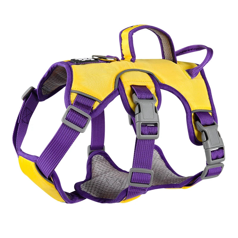 No-Pull Reflective Harness with Grip Handle