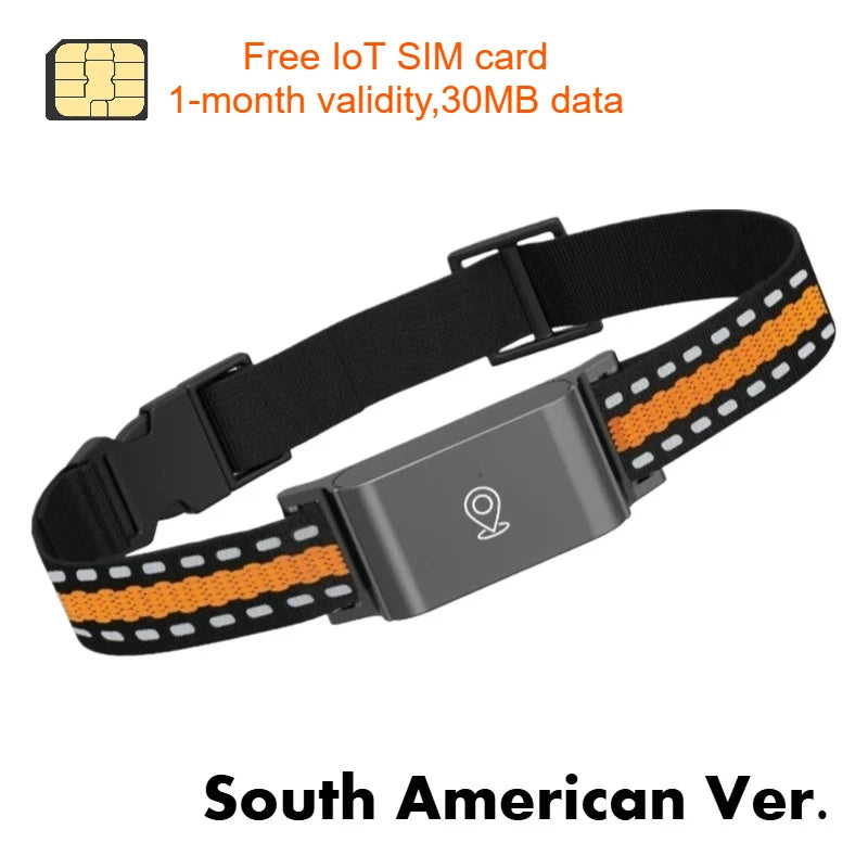 4G LTE GPS Pet Tracker Collar