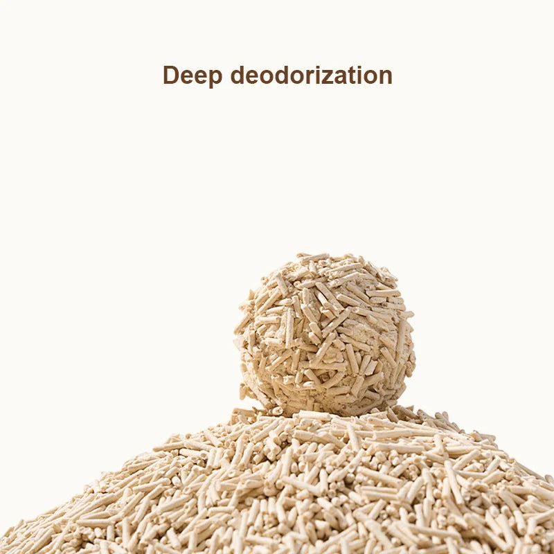 Quick-Clumping Natural Tofu Cat Litter