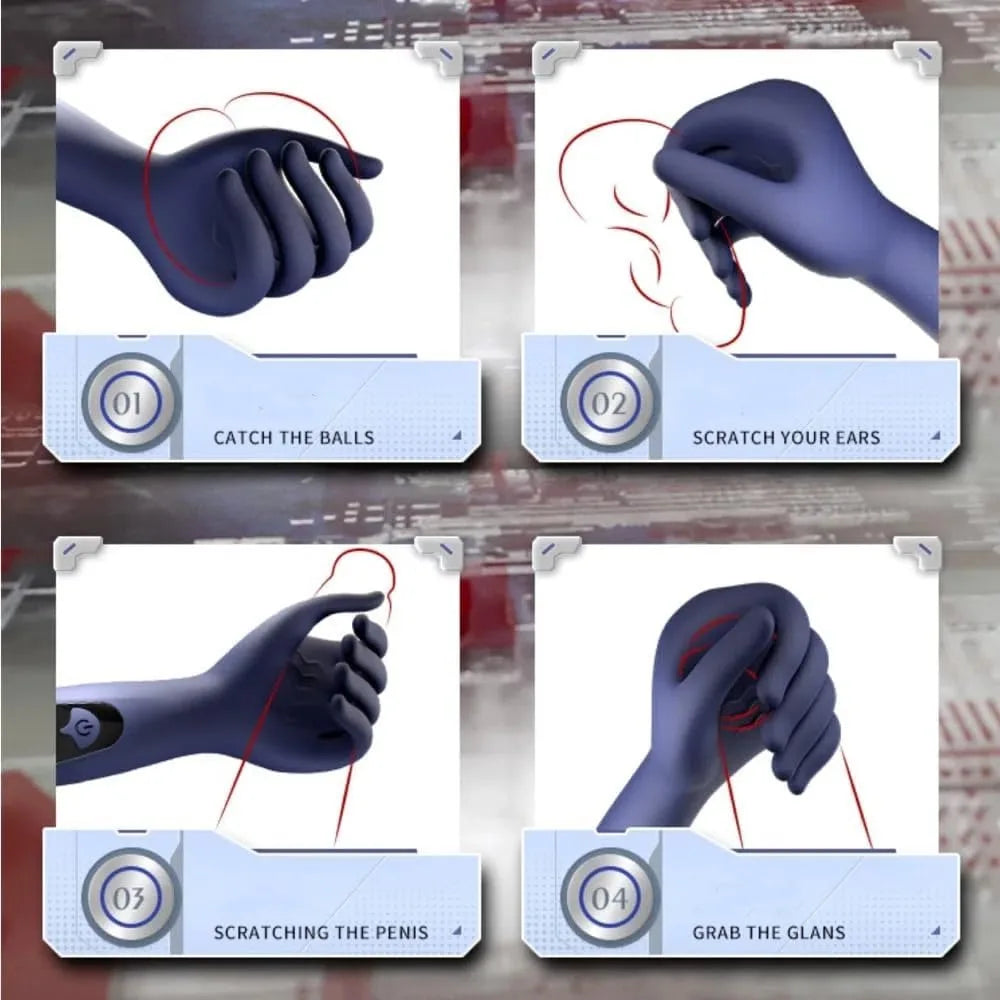 Five-Finger Penis Trainer Stroker