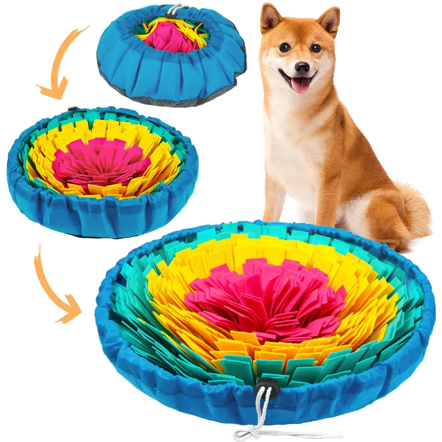 Interactive Pet Snuffle Mat for Dogs & Cats
