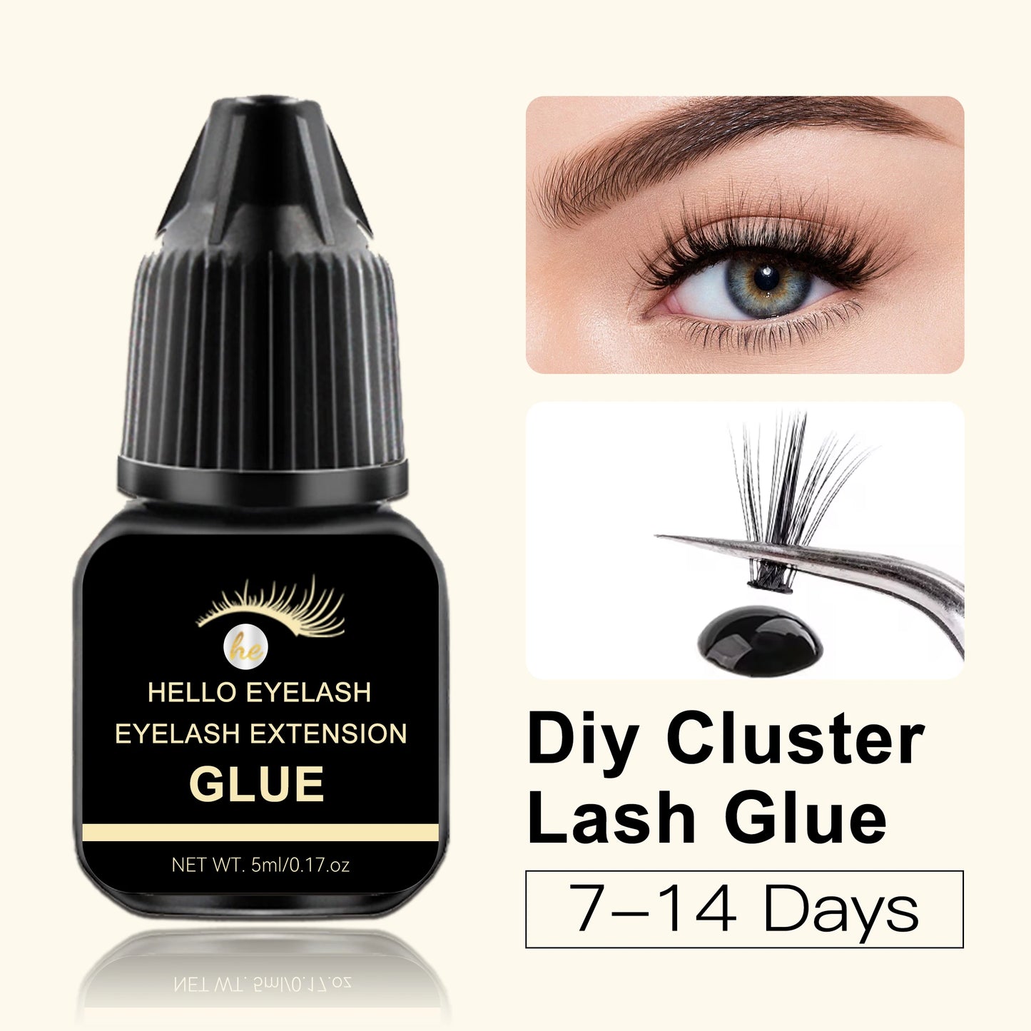 Fast-Drying False Eyelash Glue