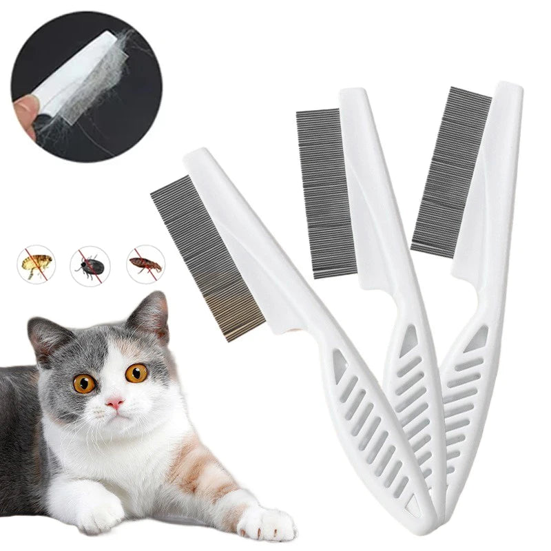 Stainless Steel Pet Shedding & Flea Comb