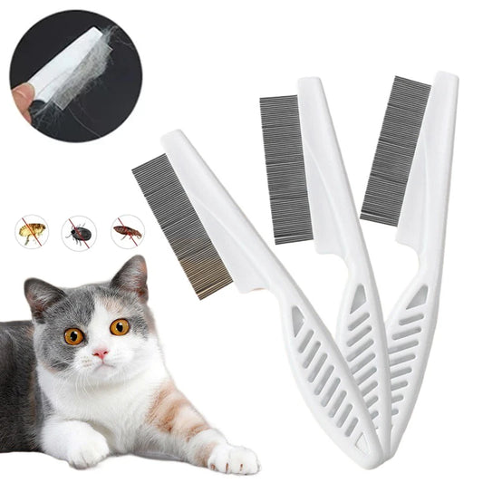 Stainless Steel Pet Shedding & Flea Comb