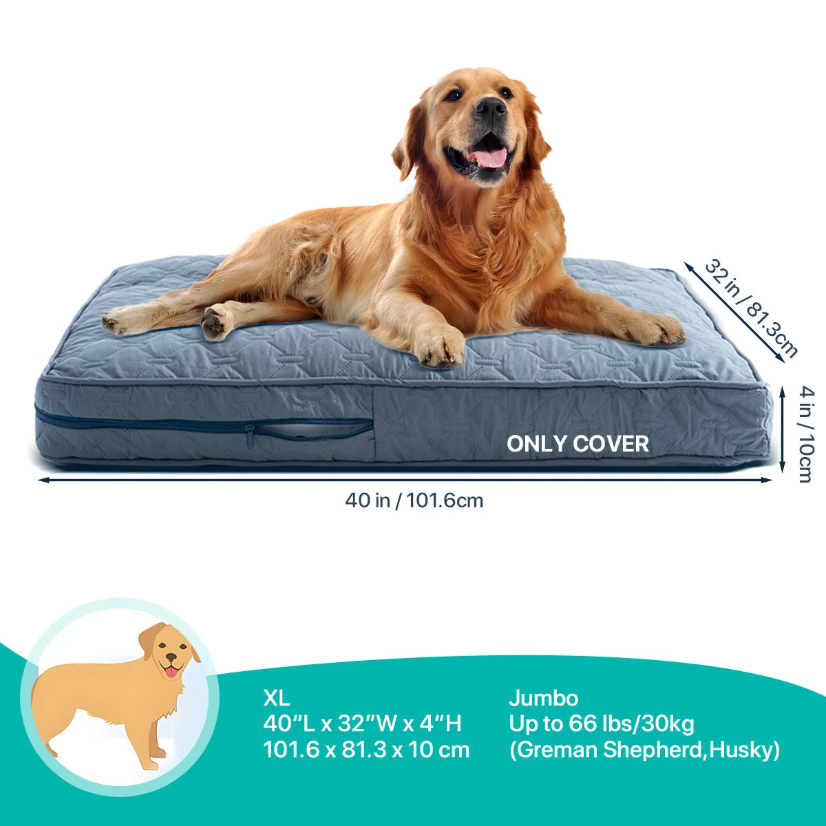 Orthopedic Dog Bed Cover