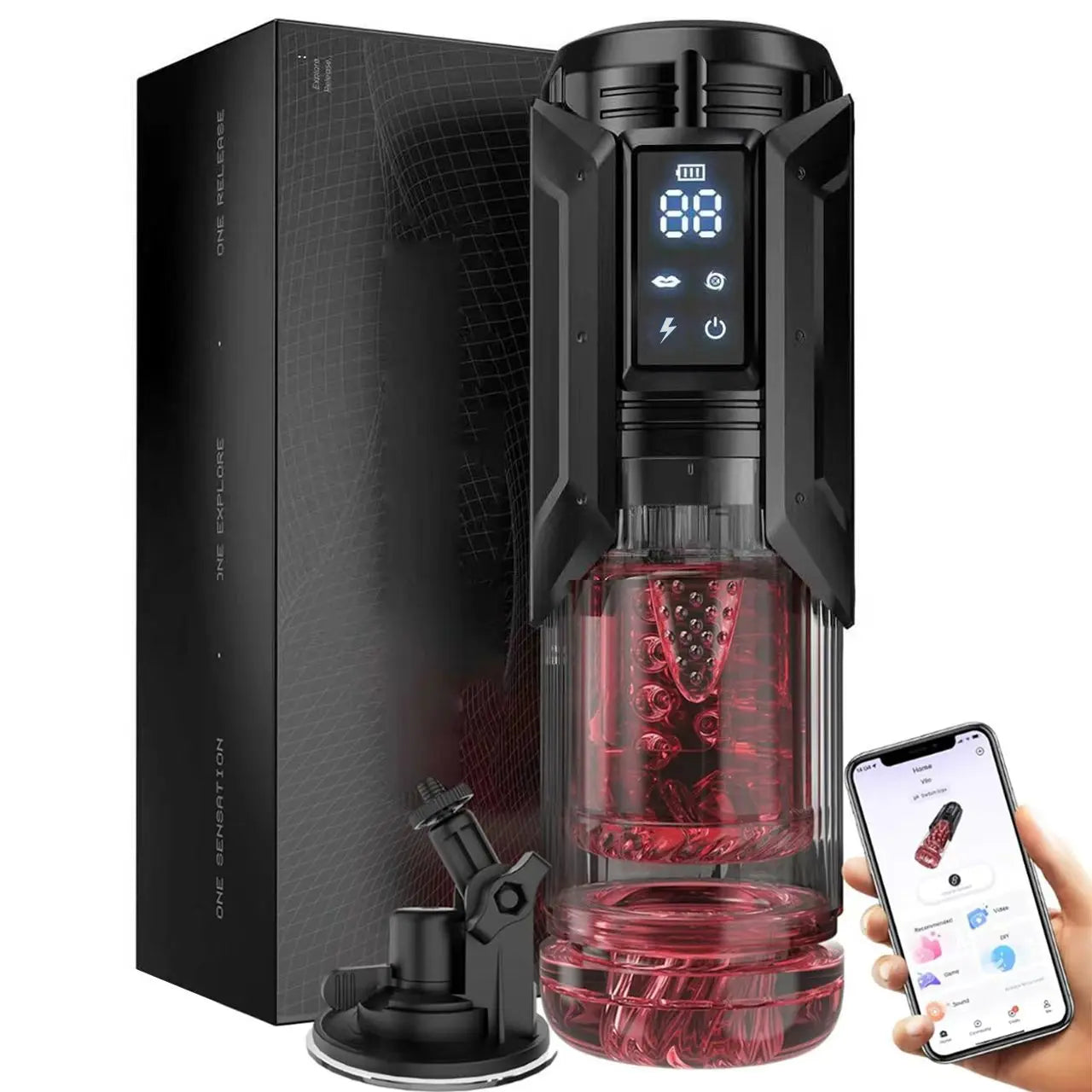 Automatic 7-Mode Sucking & Thrusting Male Stroker