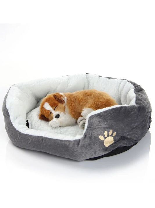 Plush Washable Pet Sofa Bed