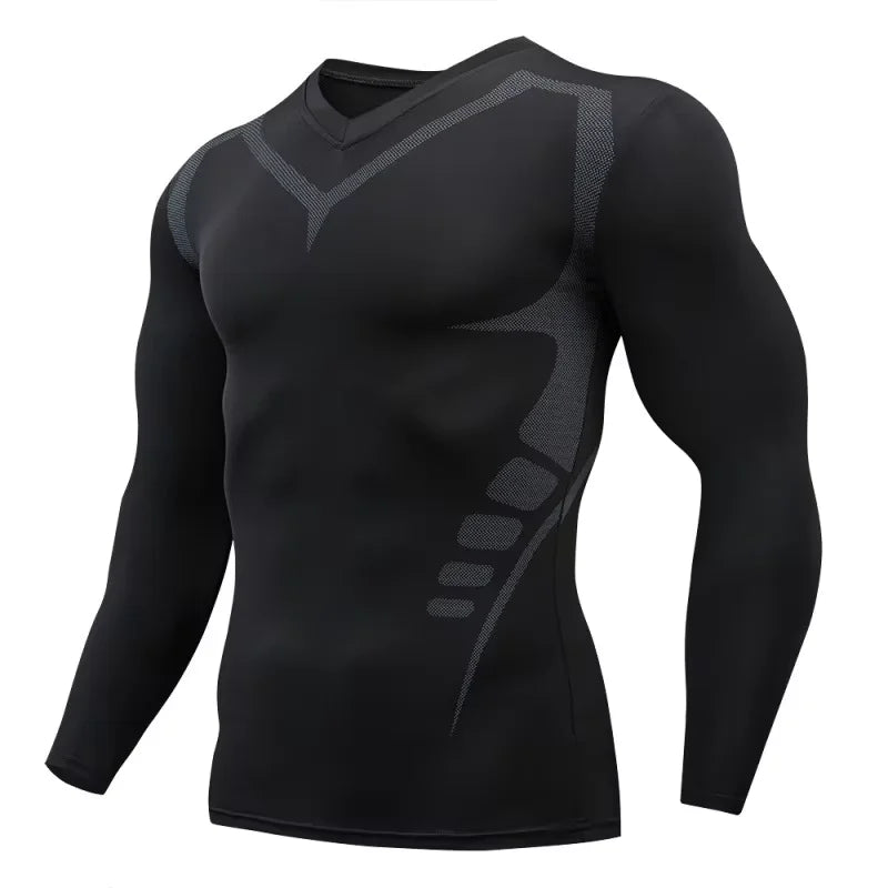 Men’s Quick-Dry Compression Gym Tee