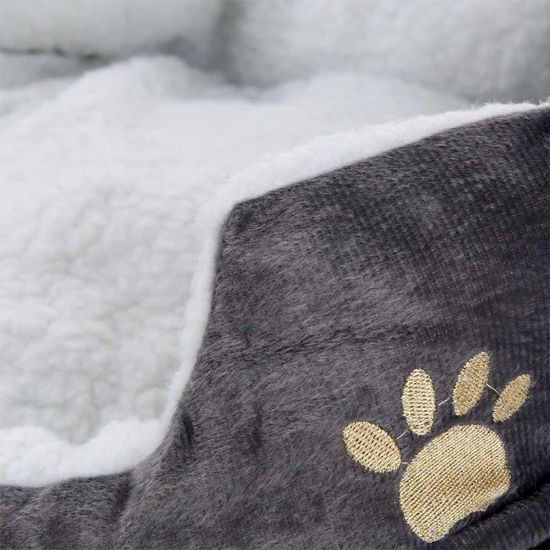 Plush Washable Pet Sofa Bed