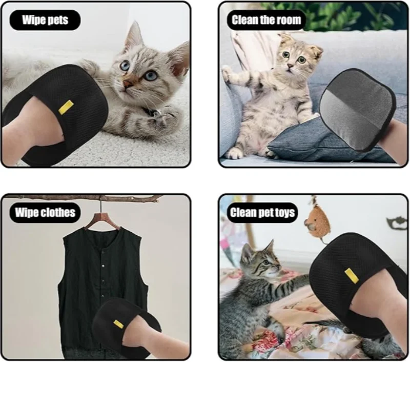 Double-Sided Pet Grooming Glove