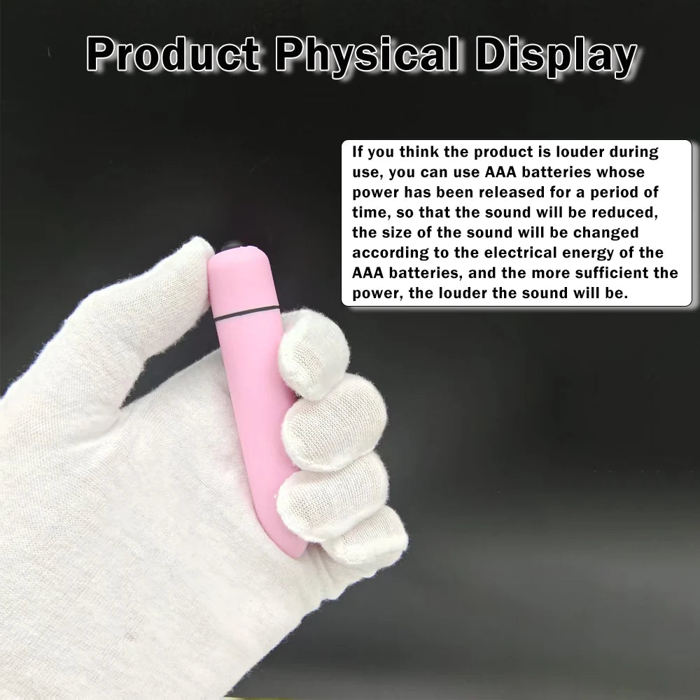 Mini Bullet Vibrator (Single-Speed)