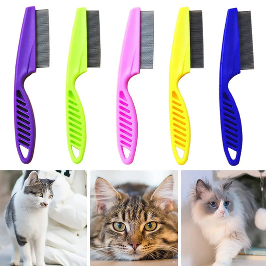 Stainless Steel Pet Shedding & Flea Comb