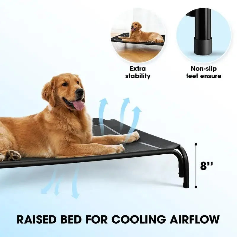 Elevated Cooling Dog Bed