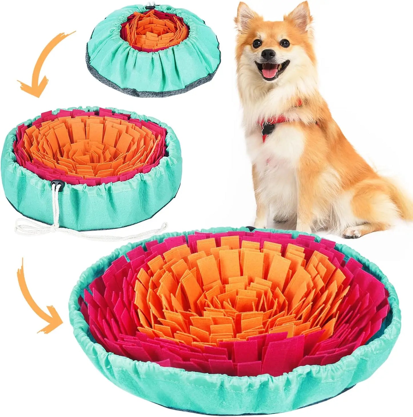 Interactive Pet Snuffle Mat for Dogs & Cats