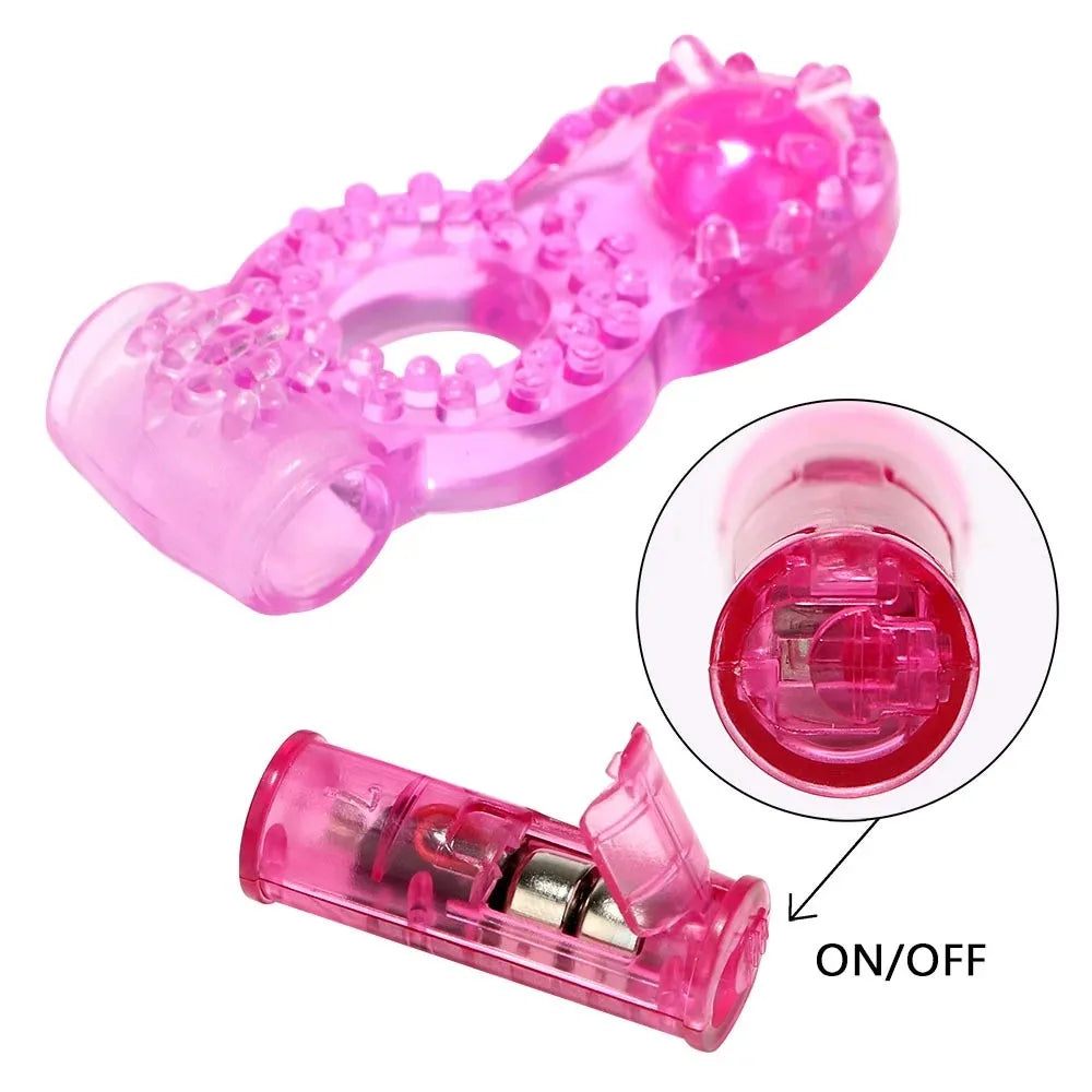 Vibrating Clitoral Cock Ring