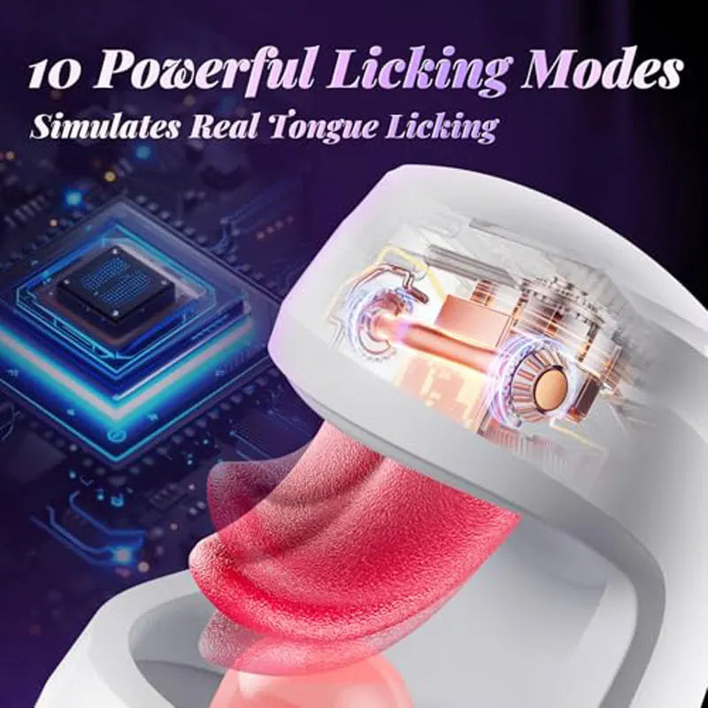 2025 Tongue-Licking Thrusting Male Stroker
