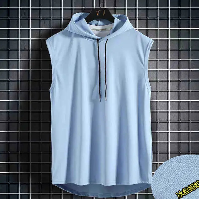 Men’s Sleeveless Hooded Tee