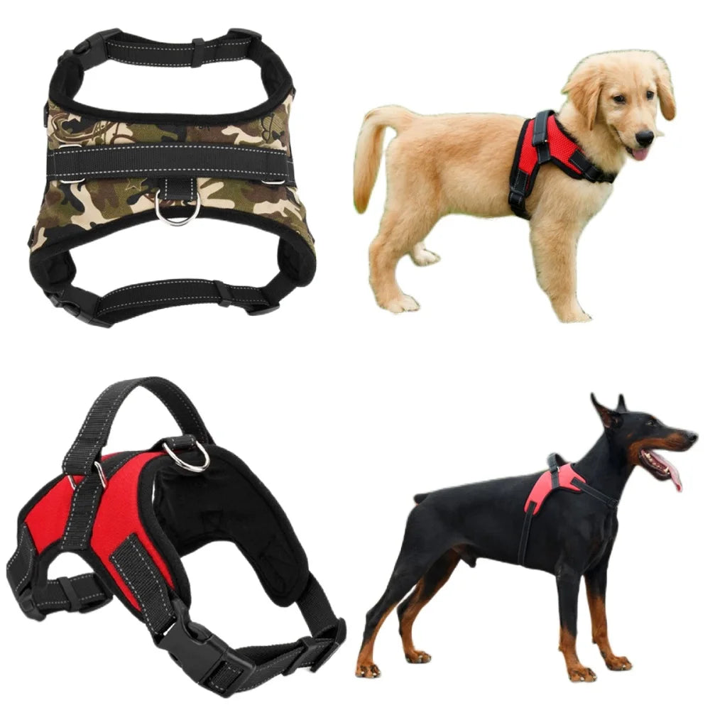 Adjustable No-Pull Reflective Dog Harness