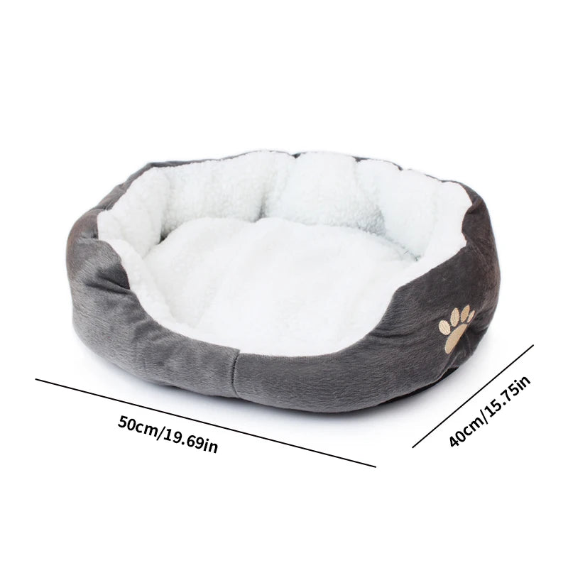 Plush Washable Pet Sofa Bed