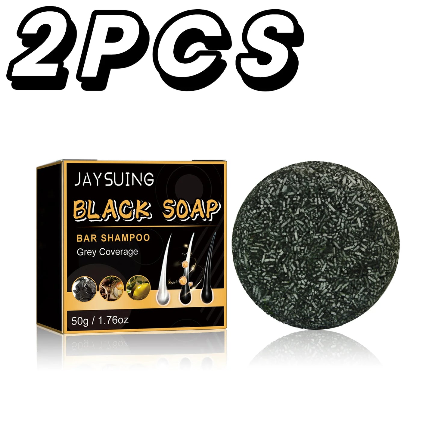 Herbal Tea Tree Dandruff Control Shampoo Bar – Oil Control, Scalp Cleansing & Hair Repair