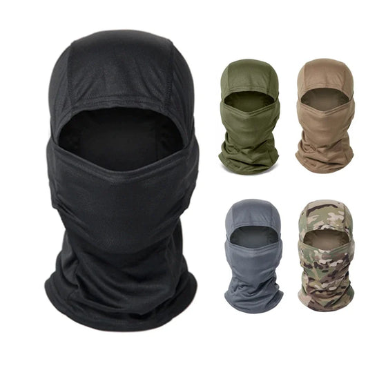 Camouflage Full-Face Cycling Mask