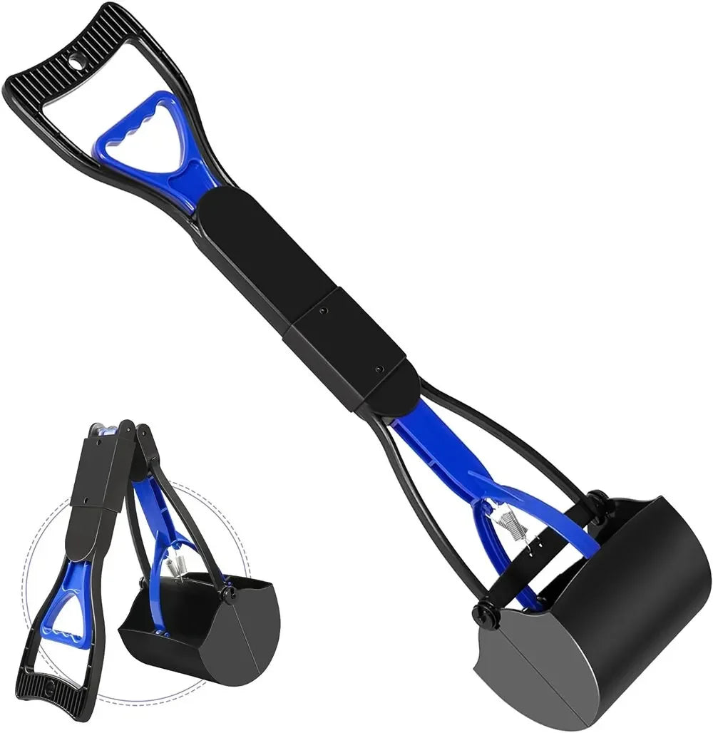 Foldable Long-Handle Dog Pooper Scooper