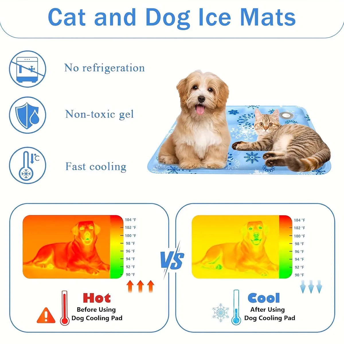 Self-Cooling Pet Mat