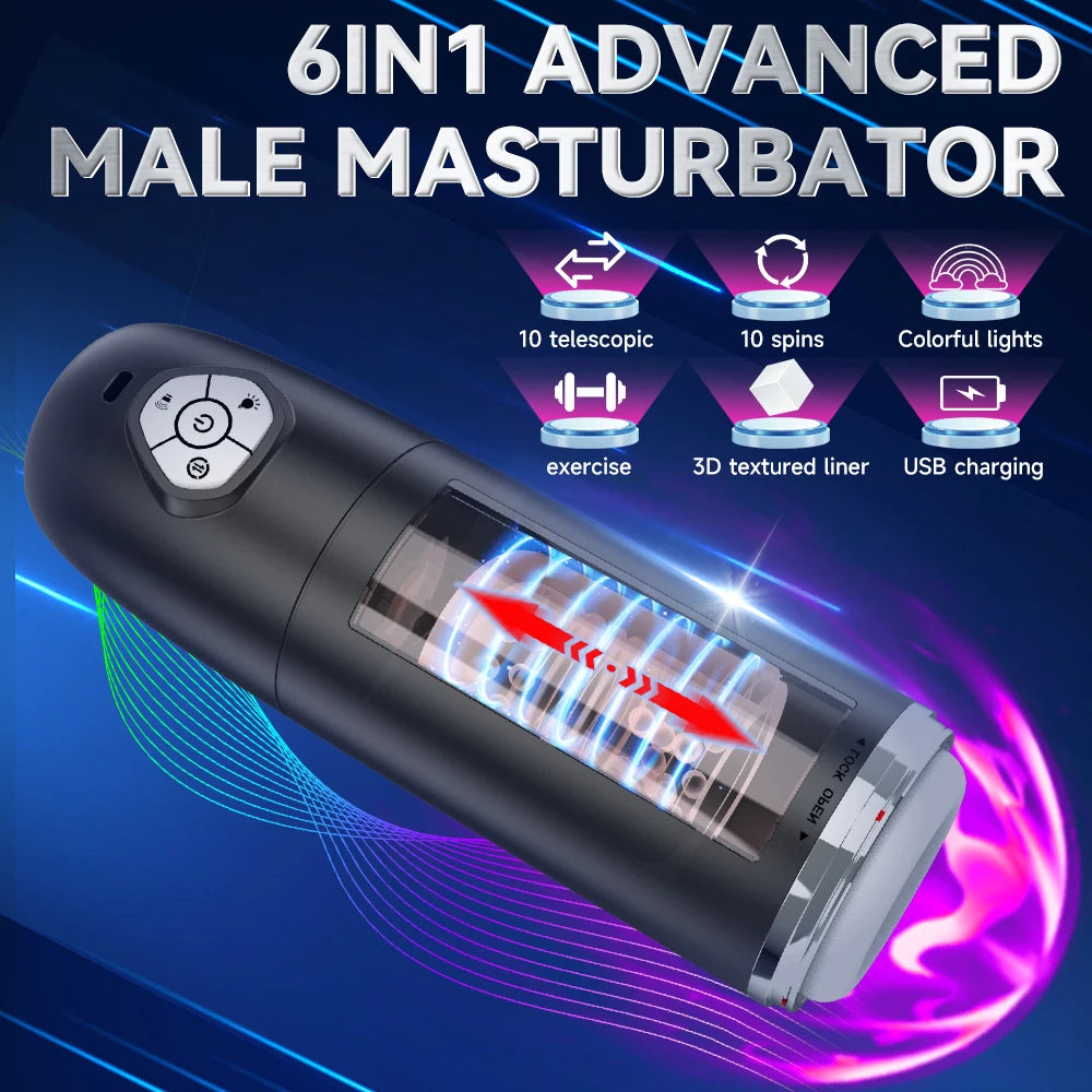 Automatic Vibrating Male Masturbator Cup