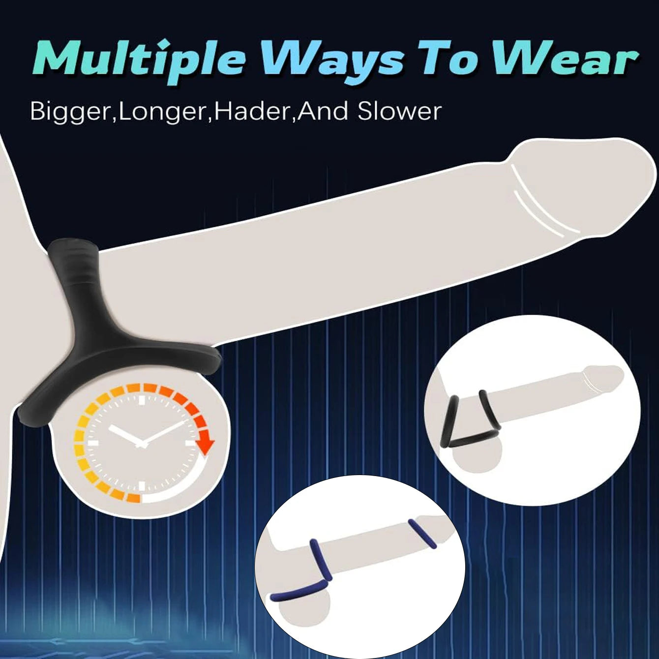 Expandable Delay Cock Ring