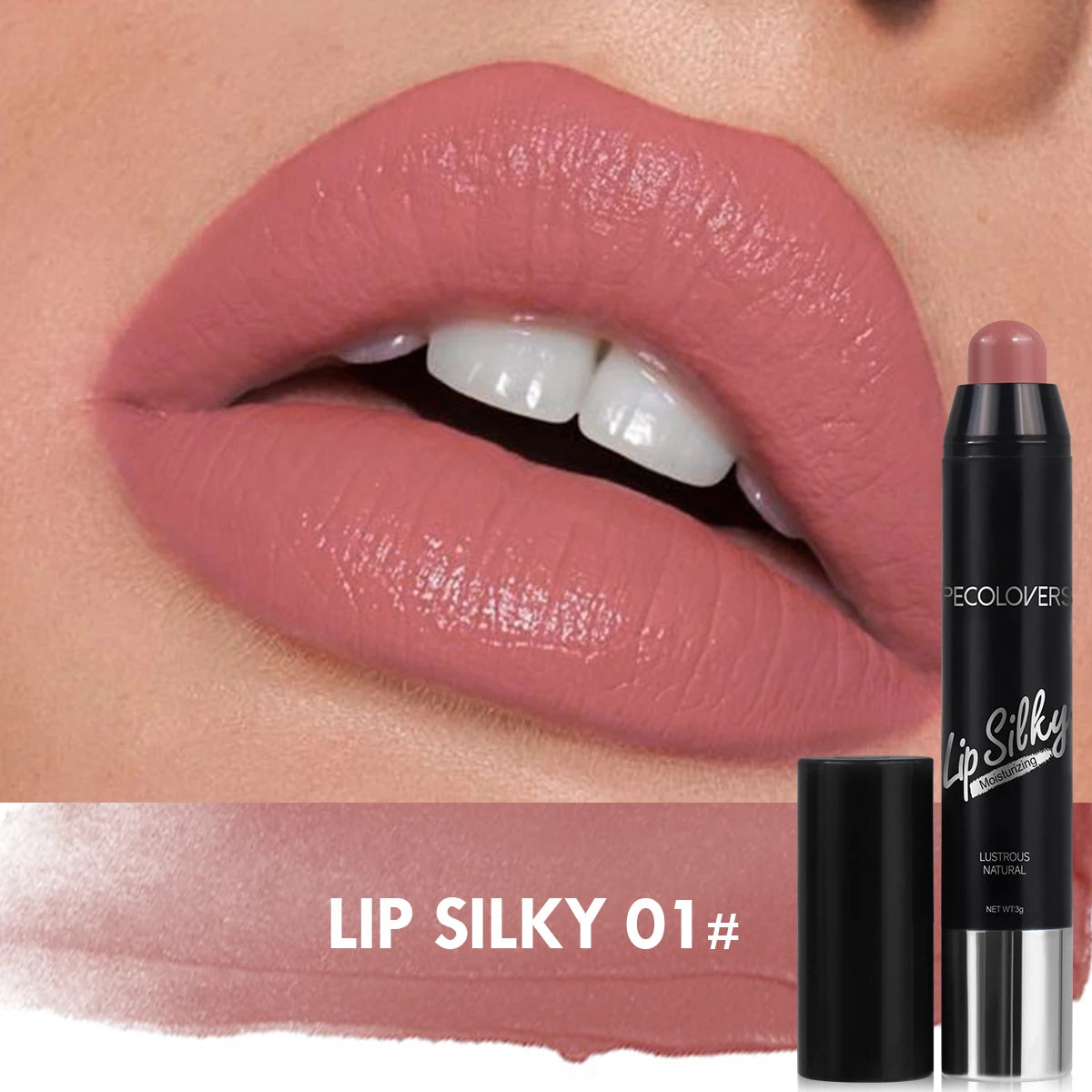 Matte Lipstick Pencil – Waterproof Long-Lasting Lip Tint”