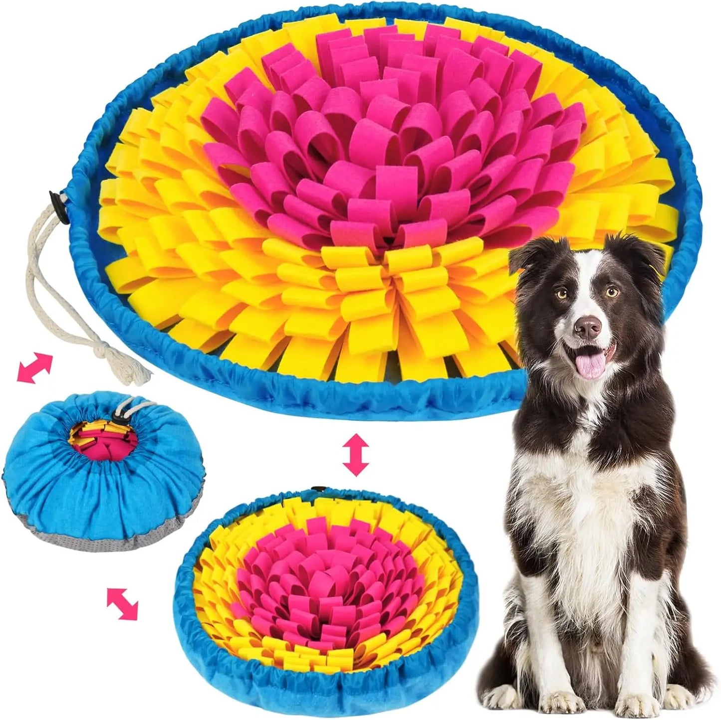Interactive Pet Snuffle Mat for Dogs & Cats