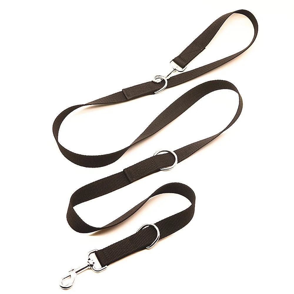 Adjustable Double-Ended Dog Training Leash (2.5m)
