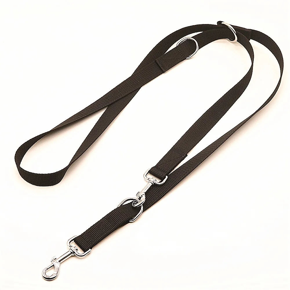 Adjustable Double-Ended Dog Training Leash (2.5m)