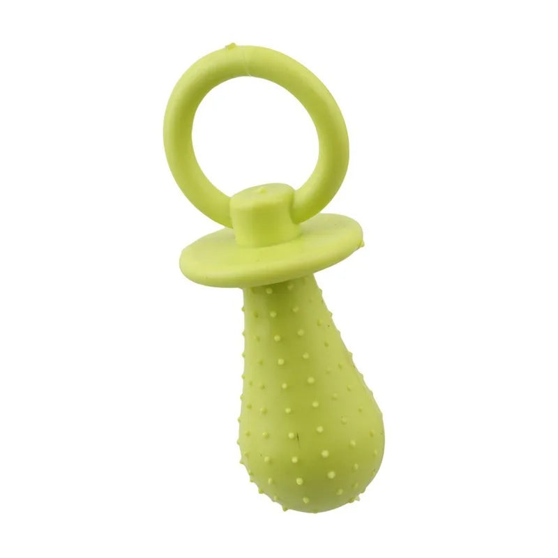 Rubber Pet Pacifier Chew Toy