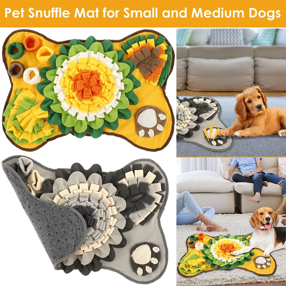 Anti-Slip Interactive Pet Snuffle Mat