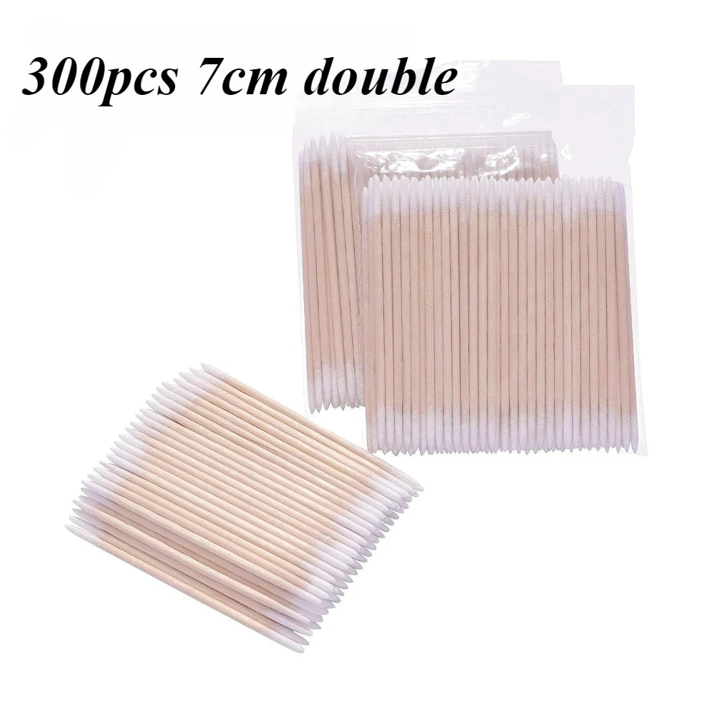 Disposable Wooden Micro Swabs for Eyelashes