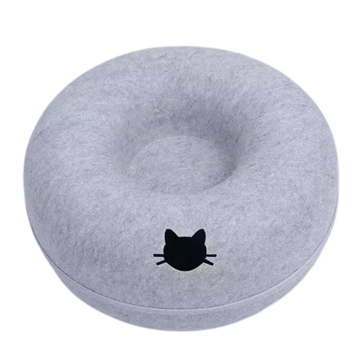 Interactive Felt Cat Tunnel & Nest