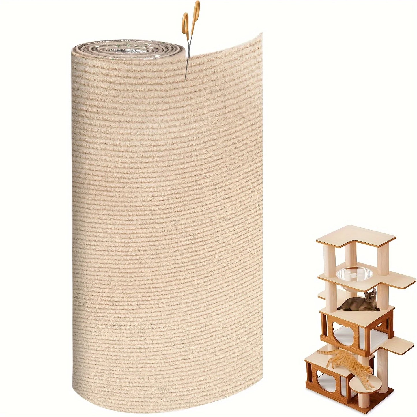 Self-Adhesive Cat Scratching Mat