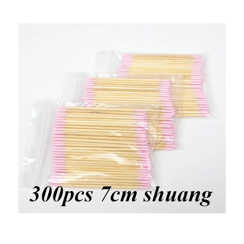 Disposable Wooden Micro Swabs for Eyelashes